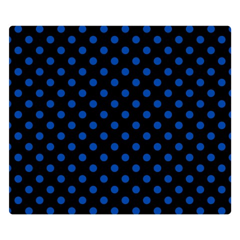 Polka Dots 50 x40  Blanket Back