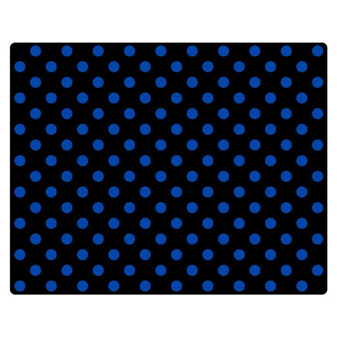 Polka Dots 60 x50  Blanket Back