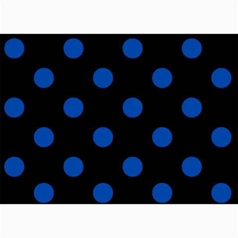 Polka Dots 7 x5  Photo Card - 2