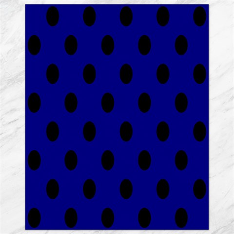 Polka Dots 10.95 x13.48  Canvas - 1