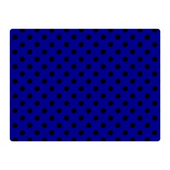 Polka Dots 35 x27  Blanket Back
