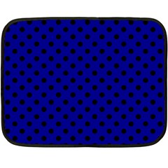 Polka Dots 35 x27  Blanket Back