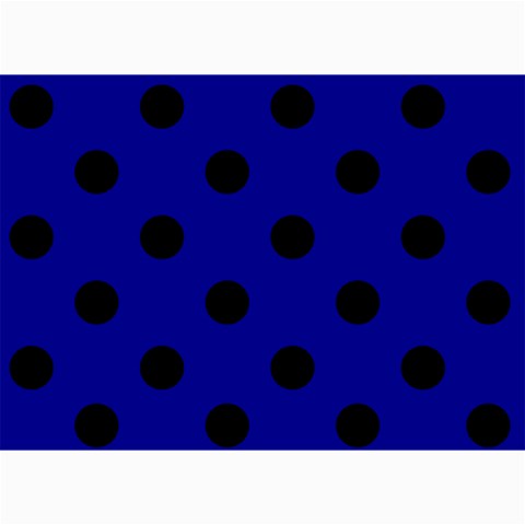 Polka Dots 7 x5  Photo Card - 1