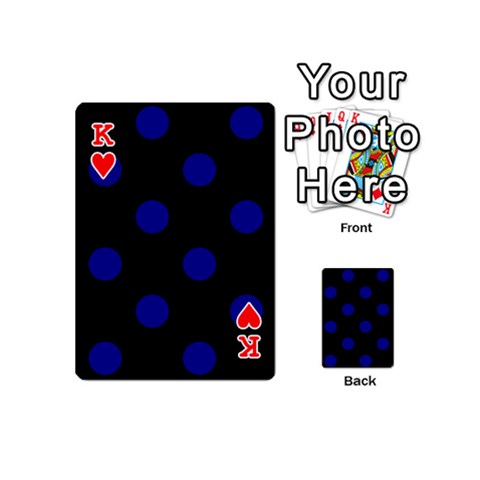 King Polka Dots Front - HeartK