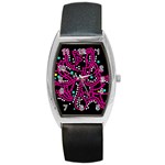 Pink fantasy Barrel Style Metal Watch