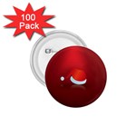 Red Christmas Had 1.75  Buttons (100 pack) 