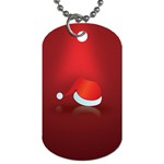 Red Christmas Had Dog Tag (Two Sides)