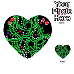 Green fantasy Playing Cards 54 (Heart)  from ArtsNow.com Front - Heart2
