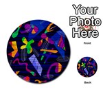 Colorful dream Multi-purpose Cards (Round) 