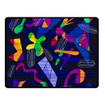 Colorful dream Double Sided Fleece Blanket (Small) 