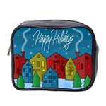 Xmas landscape Mini Toiletries Bag 2-Side