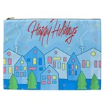 Xmas landscape - Happy Holidays Cosmetic Bag (XXL) 