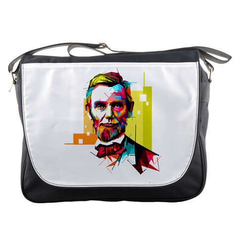 Abraham Lincoln Messenger Bags from ArtsNow.com Front