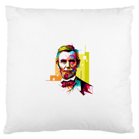 Abraham Lincoln Standard Flano Cushion Case (One Side) from ArtsNow.com Front