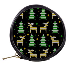 Decorative Xmas reindeer pattern Mini Makeup Bags from ArtsNow.com Back