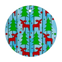 Xmas reindeer pattern Back
