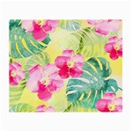 Tropical Dream Hibiscus Pattern Small Glasses Cloth