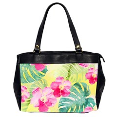 Tropical Dream Hibiscus Pattern Office Handbags (2 Sides)  from ArtsNow.com Front