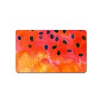 Abstract Watermelon Magnet (Name Card)