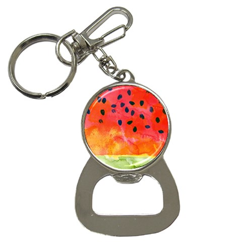 Abstract Watermelon Button Necklaces from ArtsNow.com Front