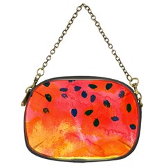 Abstract Watermelon Chain Purses (Two Sides)  from ArtsNow.com Front