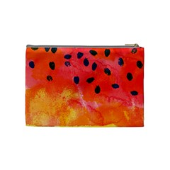Abstract Watermelon Cosmetic Bag (Medium)  from ArtsNow.com Back