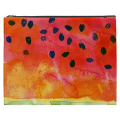 Abstract Watermelon Cosmetic Bag (XXXL)  from ArtsNow.com Front
