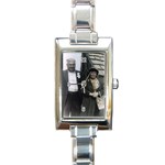 IMG Rectangular Italian Charm Watch