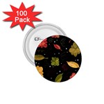 Autumn flowers  1.75  Buttons (100 pack) 