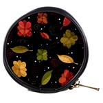 Autumn flowers  Mini Makeup Bags