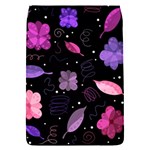 Purple and pink flowers  Flap Covers (S) 