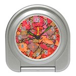 Beautiful floral design Travel Alarm Clocks