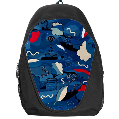 Ocean Backpack Bag from ArtsNow.com Front
