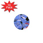 Sea 1  Mini Buttons (10 pack) 