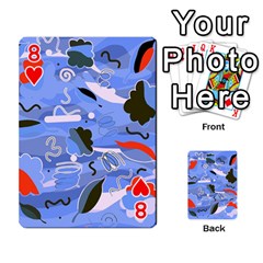 Sea Playing Cards 54 Designs  from ArtsNow.com Front - Heart8