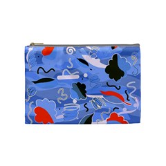 Sea Cosmetic Bag (Medium)  from ArtsNow.com Front