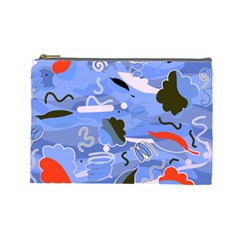 Sea Cosmetic Bag (Large)  from ArtsNow.com Front