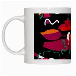 Colorful abstract art  White Mugs