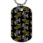 Elegance - yellow Dog Tag (Two Sides)