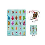 Animals Monster Music Playing Cards (Mini) 