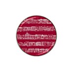 City Building Red Hat Clip Ball Marker