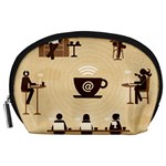 Coffee Ofice Work Commmerce Accessory Pouches (Large) 