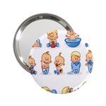Cute Baby Picture Funny 2.25  Handbag Mirrors