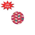 Elephant 1  Mini Buttons (100 pack) 