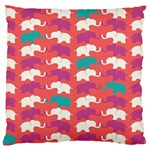 Elephant Standard Flano Cushion Case (Two Sides)