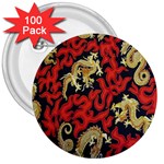 Dragon 3  Buttons (100 pack) 