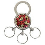 Dragon 3-Ring Key Chains