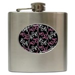 Elegance - pink Hip Flask (6 oz)