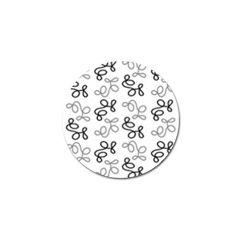 Gray elegance  Golf Ball Marker (4 pack) from ArtsNow.com Front