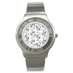 Gray elegance  Stainless Steel Watch